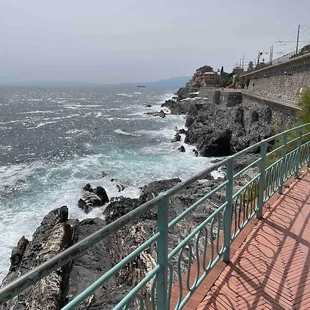 Apartamento Gioiellino A Nervi Vista Mare Génova