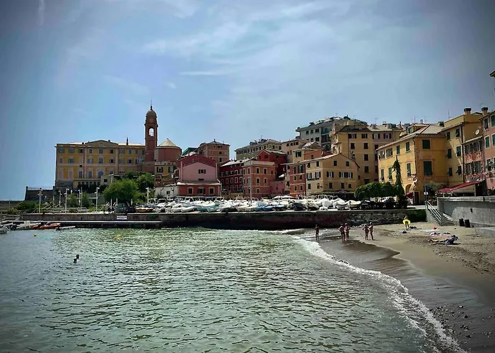Lejlighed Gioiellino A Nervi Vista Mare Genova