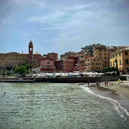 Apartamento Gioiellino A Nervi Vista Mare Génova